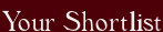 Shortlist